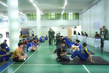 วันพุธที่ 11 มิถุนายน 2568 โรงเรียนจักรคำคณาทร จังหวัดลำพูนเป็นสนามสอบการคัดเลือกนักศึกษาวิชาทหาร ปี1 ประจำปี 2568 ณ โรงเรียนจักรคำคณาทร จังหวัดลำพูน