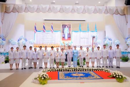 พิธีถวายเครื่องราชสักการะและวางพานพุ่ม และพิธีจุดเทียนชัยถวายพระพร เฉลิมพระเกียรติ สมเด็จพระนางเจ้าสิริกิติ์ พระบรมราชินีนาถ พระบรมราชชนนีพันปีหลวง ๑๒ สิงหาคม ๒๕๖๘